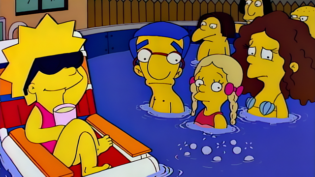 Cena do episódio “Um Bart na Escuridão” de Os Simpsons