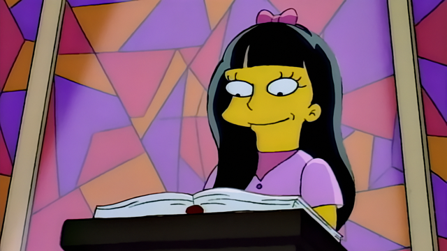 Cena do episódio “A Namoradinha de Bart” de Os Simpsons