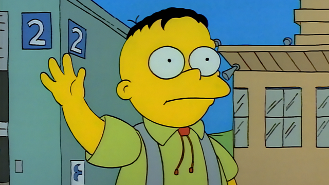 Cena do episódio “Crepes da Ira” de Os Simpsons