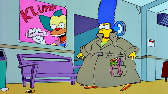 Cena do episódio “O Tarado Homer” de Os Simpsons