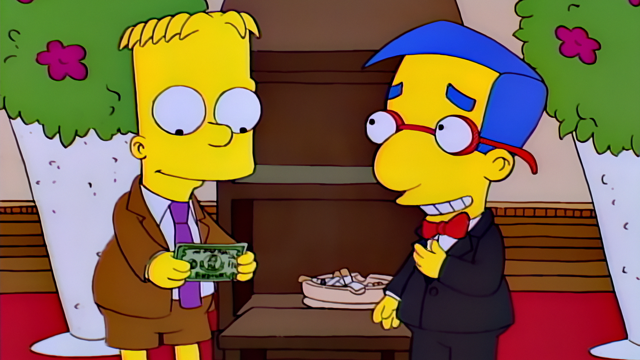 Cena do episódio “Bart Vende sua Alma” de Os Simpsons