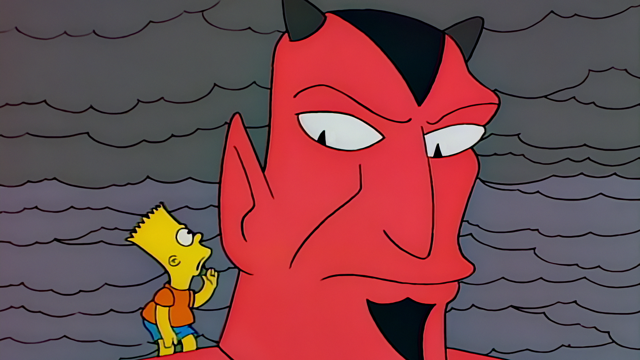Cena do episódio “Casa na Árvore dos Horrores VI” de Os Simpsons