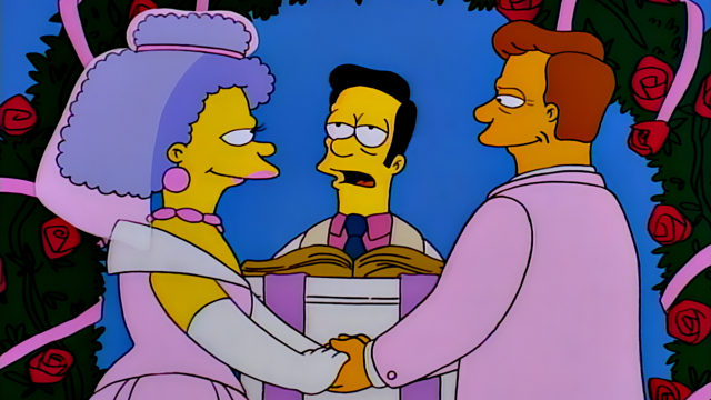 Cena do episódio “Um Peixe Chamado Selma” de Os Simpsons