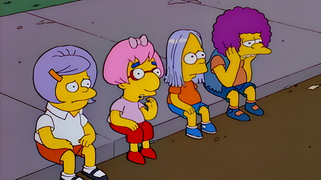 Cena do episódio “Bart Pega a Estrada” de Os Simpsons