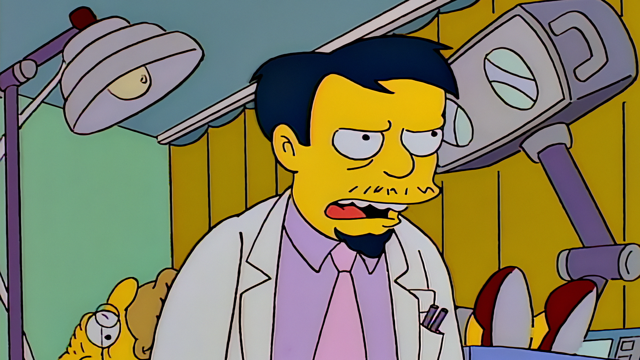 Cena do episódio “22 Curtas Sobre Springfield” de Os Simpsons
