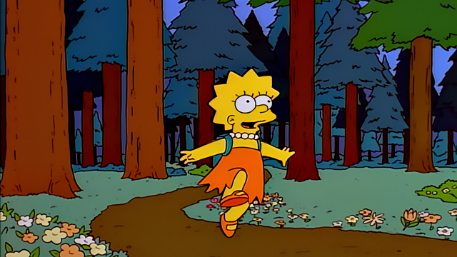 Cena do episódio “Só Se Muda Duas Vezes” de Os Simpsons