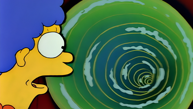 Cena do episódio “A Casa da Árvore dos Horrores” de Os Simpsons