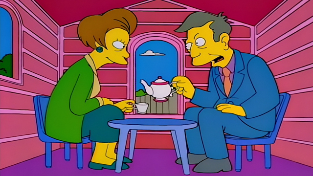 Cena do episódio “Segredo Confidencial” de Os Simpsons