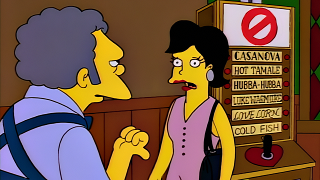 Cena do episódio “O Grande Show dos Simpsons” de Os Simpsons