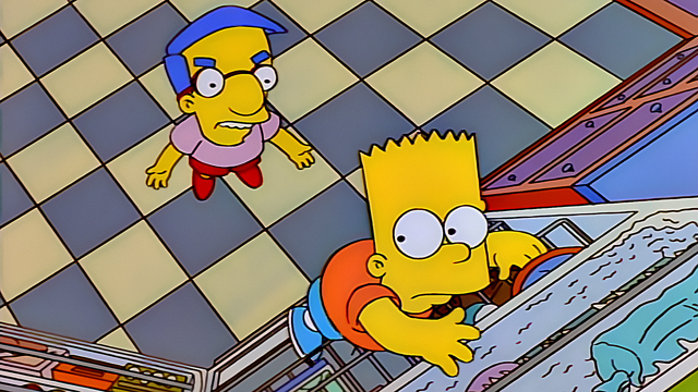 Cena do episódio “A Família Cartucho” de Os Simpsons