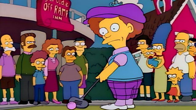 Cena do episódio “Momento da Verdade” de Os Simpsons