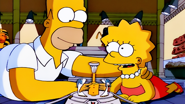Cena do episódio “Lisa se Perdeu” de Os Simpsons