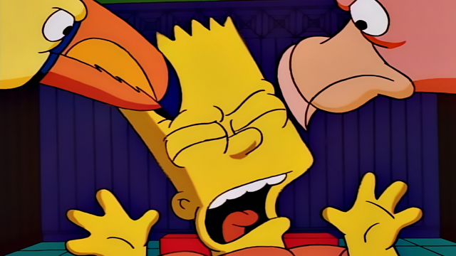 Cena do episódio “Bart, uma Mãe” de Os Simpsons