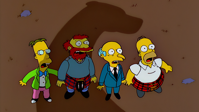 Cena do episódio “Não Podes Comprar o meu Amor” de Os Simpsons