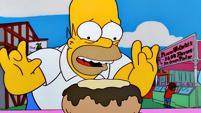 Cena do episódio “Adivinhe quem Vem para Criticar?” de Os Simpsons