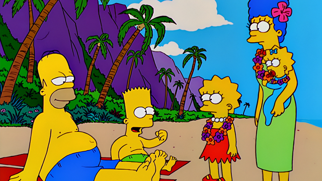 Cena do episódio “A Pequena Grande Mãe” de Os Simpsons
