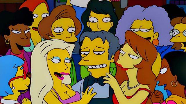 Cena do episódio “Pigmaleão” de Os Simpsons