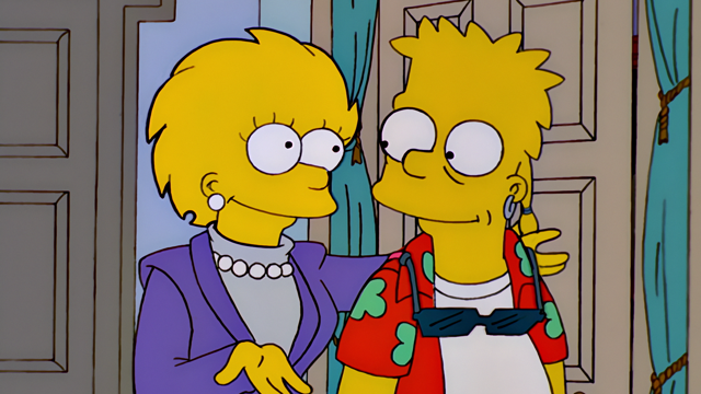 Cena do episódio “Bart no Futuro” de Os Simpsons