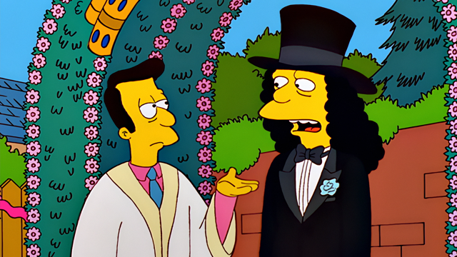 Cena do episódio “Uma Marge Muito Doida” de Os Simpsons