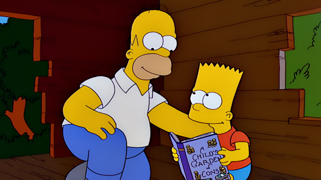 Cena do episódio “Os Grandes Golpistas” de Os Simpsons