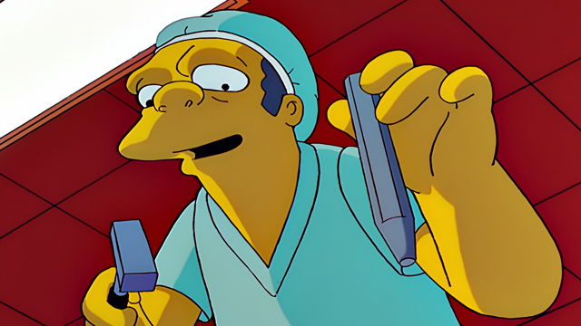 Cena do episódio “É o Homer!” de Os Simpsons