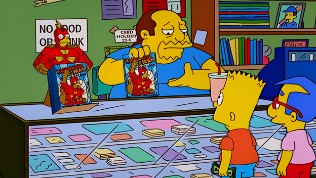 Cena do episódio “O Pior Episódio de Todos” de Os Simpsons