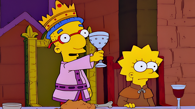 Cena do episódio “Histórias de Domínio Público” de Os Simpsons