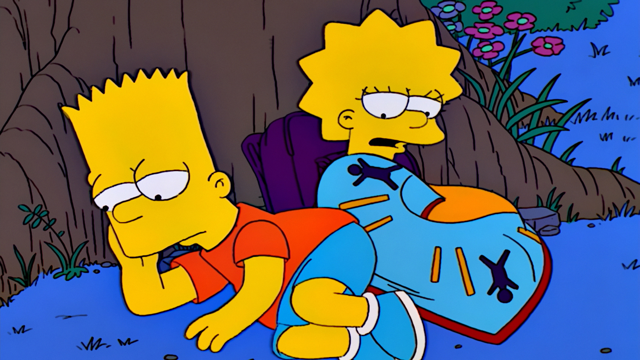 Cena do episódio “Bart Versus Lisa Versus 3º Ano” de Os Simpsons