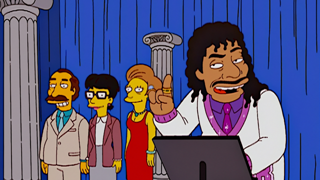 Cena do episódio “Edna Vai se Casar” de Os Simpsons