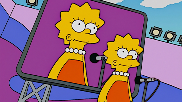 Cena do episódio “Soletrando” de Os Simpsons