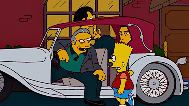 Cena do episódio “Eu Quero Ver o Céu” de Os Simpsons