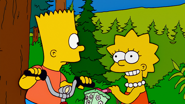 Cena do episódio “Milhouse Já Não Mora Mais Aqui” de Os Simpsons