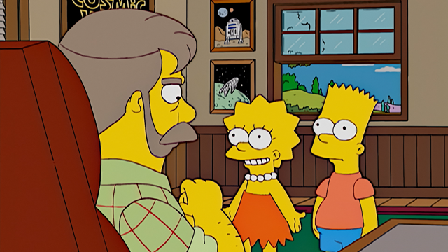 Cena do episódio “O Dia da Codependência” de Os Simpsons