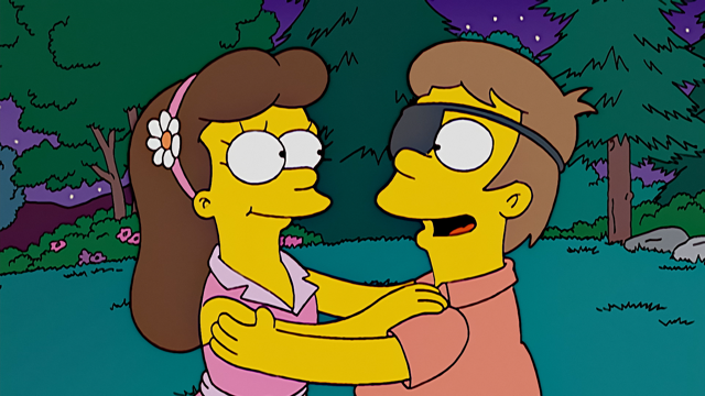 Cena do episódio “Em Pratos Limpos” de Os Simpsons