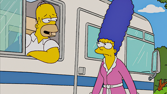 Cena do episódio “O Trailer do Homer” de Os Simpsons