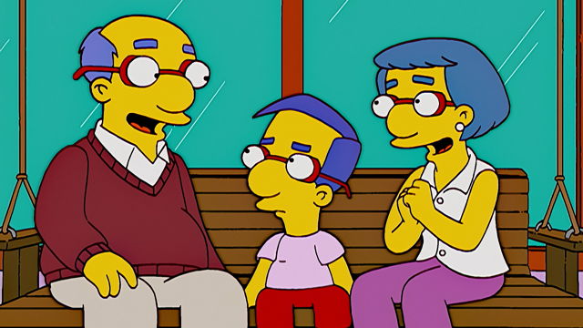 Cena do episódio “Milhouse Duro de Matar” de Os Simpsons