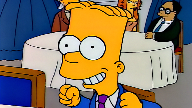 Cena do episódio “A Verdade Sempre Triunfa” de Os Simpsons