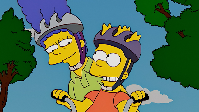 Cena do episódio “Marge Mimando o Filho” de Os Simpsons
