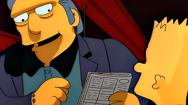 Cena do episódio “Bart, O Assassino” de Os Simpsons