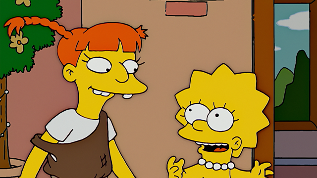 Cena do episódio “Caipiras Cantores” de Os Simpsons