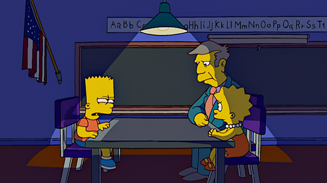 Cena do episódio “24 Minutos” de Os Simpsons
