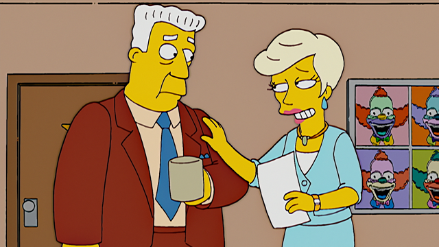 Cena do episódio “Você Não Pode Sempre Dizer o que Quer” de Os Simpsons