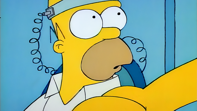 Cena do episódio “Problemas em Casa” de Os Simpsons