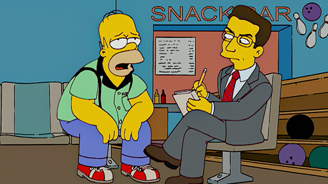 Cena do episódio “Ele Adora Voar e Fazer D’oh” de Os Simpsons