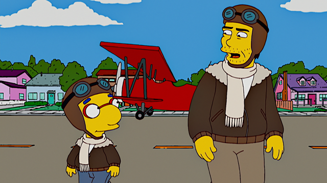 Cena do episódio “Milhouse Fica Órfão” de Os Simpsons