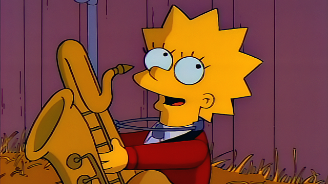 Cena do episódio “Um Cavalo para Lisa” de Os Simpsons