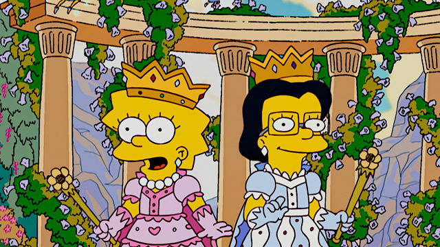 Cena do episódio “Lisa, a Rainha do Drama” de Os Simpsons