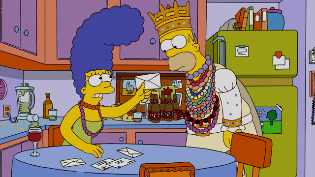 Cena do episódio “Sem Empréstimo de Novo, Obviamente” de Os Simpsons