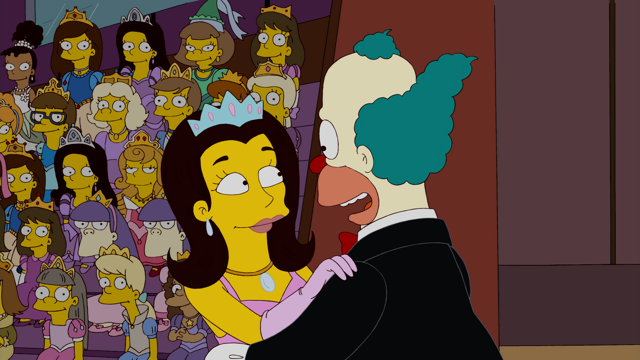 Cena do episódio “Era uma Vez em Springfield” de Os Simpsons