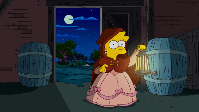 Cena do episódio “A Cor Amarela” de Os Simpsons